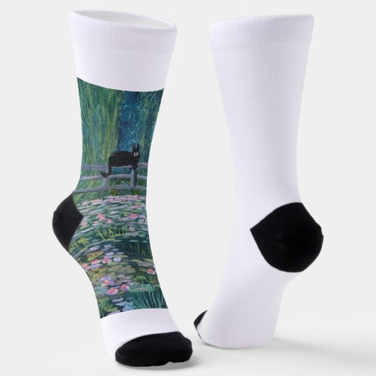 Kitty in Monet Socken (Gewinkelt)