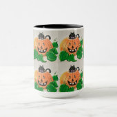 Kitty in Pumpkin Candy Jar Tasse (Zentrum)
