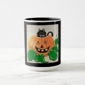 Kitty in Pumpkin Tasse (Zentrum)