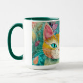 Kitty in the Flower Garden Tasse (Links)
