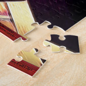 Kitty in the Rafters Nah-up Fotograf Puzzle (Seite)