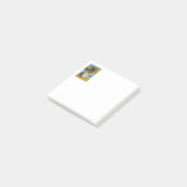 Kitty in VanGogh/POST IT Post-it Klebezettel (angewinkelt)