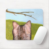 Kitty in Window Mousepad (Mit Mouse)