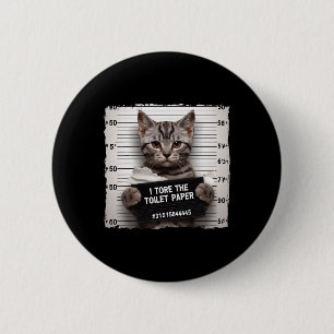 Kitty Jail Foto ich zerrissen die Toilettenpapier Button