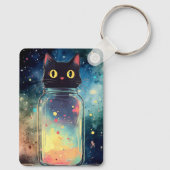 Kitty Jar Keychain Schlüsselanhänger (Rückseite)