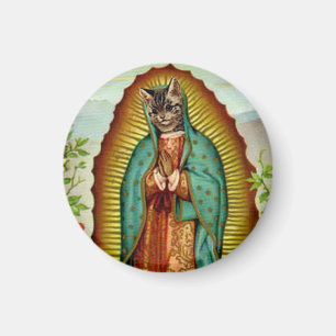 Kitty-Jungfrau von Guadalupe Magnet