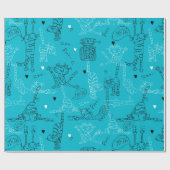 Kitty Kat Antics Geschenkpapier (Flach)