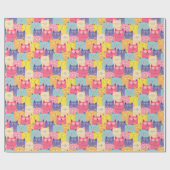 Kitty Kat Geschenkpapier - Katzen - Teigwaren (Flach)