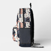 Kitty Kat Kaleidoscope Bedruckter Rucksack (Rechts)
