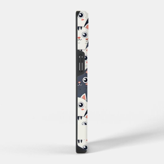 Kitty Kat Kaleidoscope iPhone Hülle (Rechte Seite)