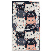 Kitty Kat Kaleidoscope Kleine Geschenktüte (Rückseite)