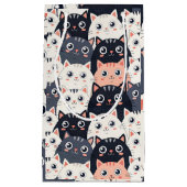 Kitty Kat Kaleidoscope Kleine Geschenktüte (Vorderseite)