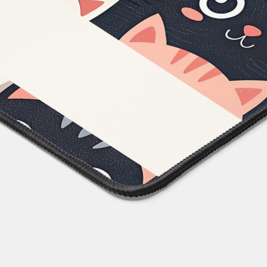 Kitty Kat Kaleidoscope Schreibtischunterlage (Ecke)