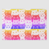 Kitty Kat Kaleidoscope Seidenpapier (Vorderseite)