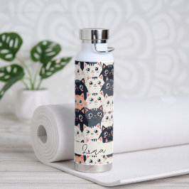 Kitty Kat Kaleidoscope Trinkflasche