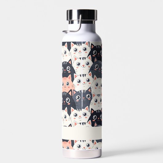 Kitty Kat Kaleidoscope Trinkflasche (Rechts)