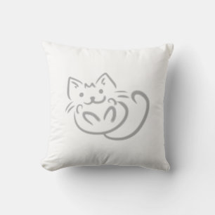 Kitty Kat Throw Kissen