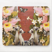 Kitty kats Liebe-Blumen Mousepad (Vorne)