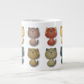 Kitty Kats Tunnel-bohrwagenTasse Jumbo-Tasse (Vorderseite)