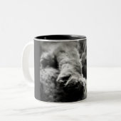 Kitty-Katzen-Foto Zweifarbige Tasse (Vorderseite Links)