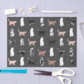 Kitty-Katzen im Rosen-Gold und im Seidenpapier (Handwerk)