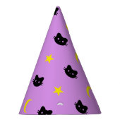 Kitty Katzen-Mond-und Stern-Party-Hut Partyhütchen (Rechts)