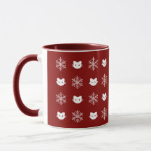 Kitty-Katzen-Schneeflocke-Tasse