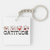 Kitty Keepsakes – Meow Mood Keychain Schlüsselanhänger (Rückseite)