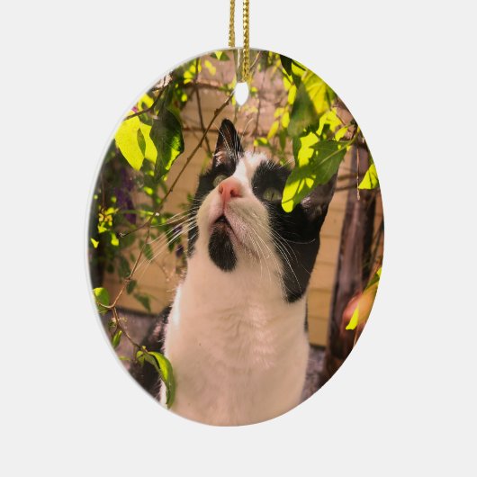 Kitty Keramik Ornament (Rechts)