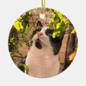 Kitty Keramik Ornament (Vorne)