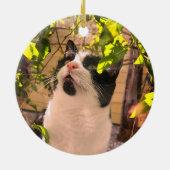 Kitty Keramik Ornament (Hinten)