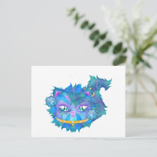 Kitty Khat Postkarte (Stehend Vorderseite)