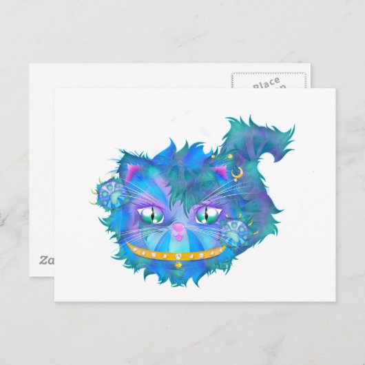 Kitty Khat Postkarte (Vorne/Hinten)