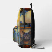 Kitty Kibble Bedruckter Rucksack (Rechts)
