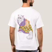 Kitty Kimono T-Shirt (Rückseite)
