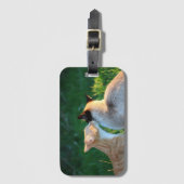 Kitty Kiss Gepäckanhänger (Vorderseite Vertikal)