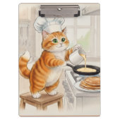Kitty Kitchen, Clipboard Klemmbrett (Vorderseite)