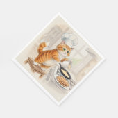 Kitty Kitchen, Napkins Serviette (Ecke)