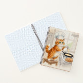 Kitty Kitchen, Spiral Notebook Notizblock (Innenseite)