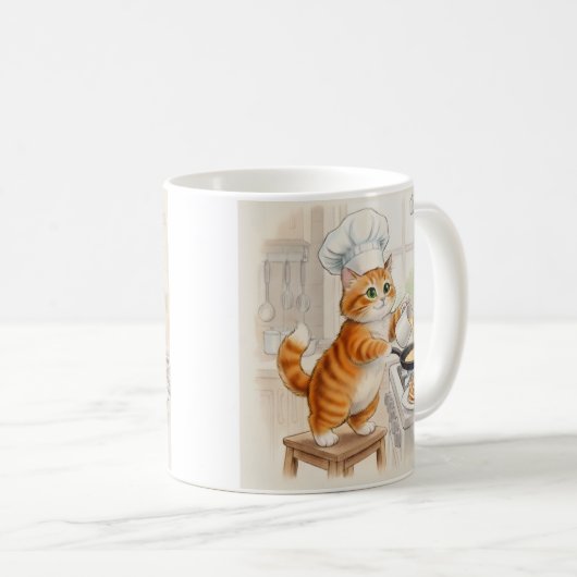 Kitty Kitchen, Stickers Kaffeetasse (VorderseiteRechts)