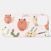 Kitty Kitten Cats: Süße Tier Pattern Case-Mate iPhone Hülle (Rückseite (Horizontal))