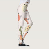 Kitty Kitten Cats: Süße Tier Pattern Leggings (Rechts)