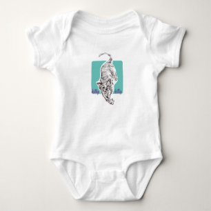 Kitty-Kitty Katze T-Shirt Baby Strampler