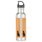 Kitty, Kitty, Kitty Kissen Edelstahlflasche (Rückseite)