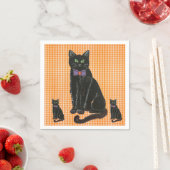 Kitty, Kitty, Kitty Napkins Serviette (Beispiel)
