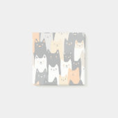 Kitty Kitty Kitty Post It Notes Post-it Klebezettel (Vorderseite)