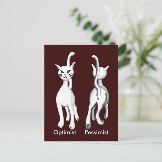 Kitty Kitty Postkarte (Stehend Vorderseite)