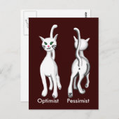 Kitty Kitty Postkarte (Vorne/Hinten)