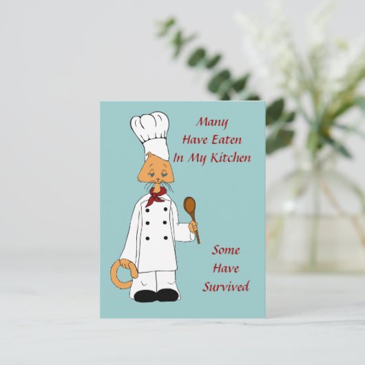 Kitty Koch Postkarte (Stehend Vorderseite)