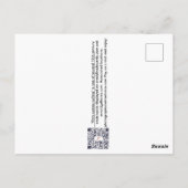 Kitty kommt anrufen postkarte (Rückseite)